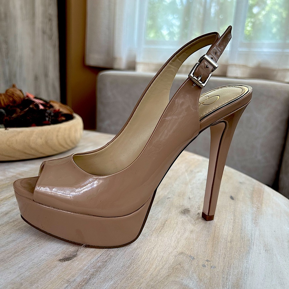 Jessica Simpson sling back heels